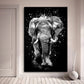 Quadro stampa su tela elefante Pop Art Black White Style